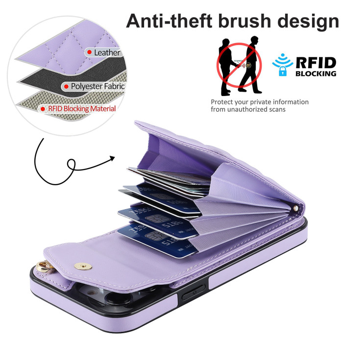 For iPhone 17 Air 17 Pro Max 16 15 14 13 12 11 XR 7 8 Phone Case Classic Leather
