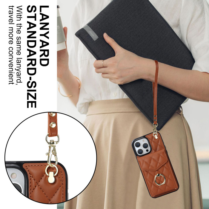 For iPhone 17 Air 17 Pro Max 16 15 14 13 12 11 XR 7 8 Phone Case Classic Leather