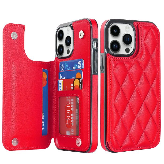 For iPhone 17 Air 17 Pro Max 16 15 14 13 12 11 XR 8 XS Phone Case Classic Wallet