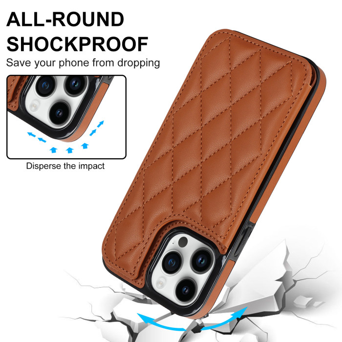 For iPhone 17 Air 17 Pro Max 16 15 14 13 12 11 XR 8 XS Phone Case Classic Wallet