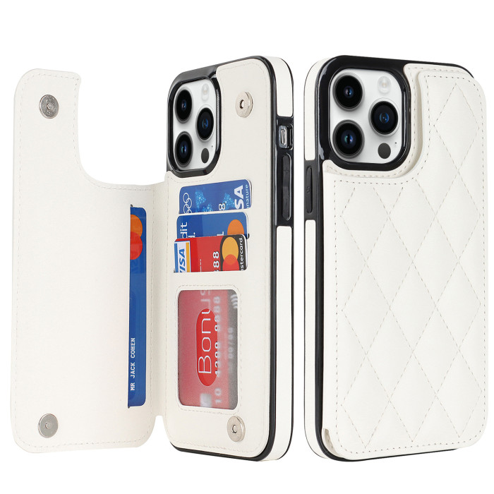 For iPhone 17 Air 17 Pro Max 16 15 14 13 12 11 XR 8 XS Phone Case Classic Wallet