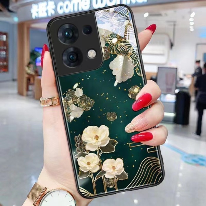 For iPhone 17 Air 17 Pro Max 16 15 14 13 12 11 XR XS Phone Case Beautiful Flower