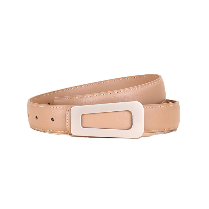 Black Brown Leather Belt Business Casual Jeans Dresses fashion suits popular