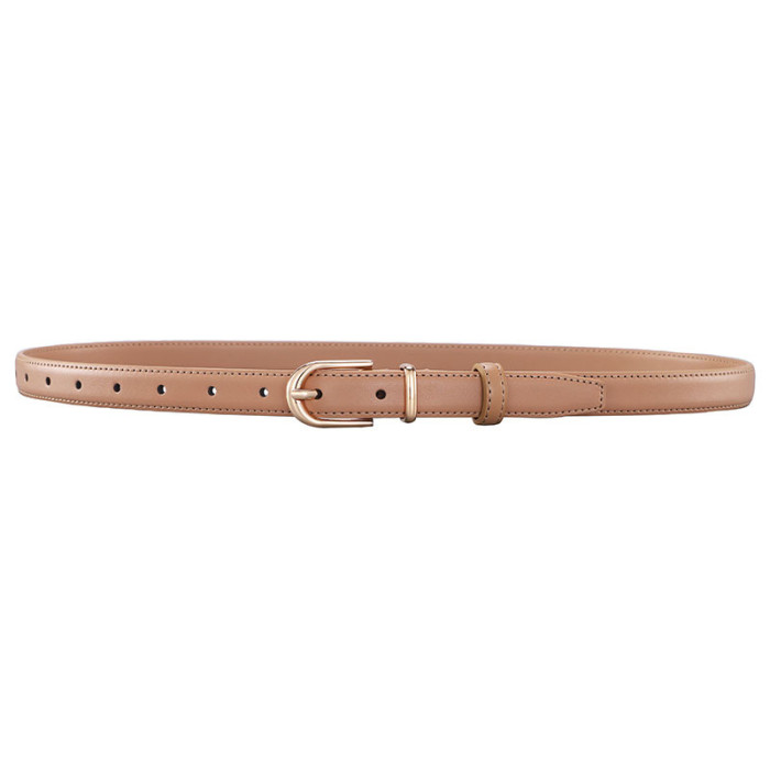 Leather Belt Versatile Design for Suits Jeans Business Casual Skirts Shorts Pant
