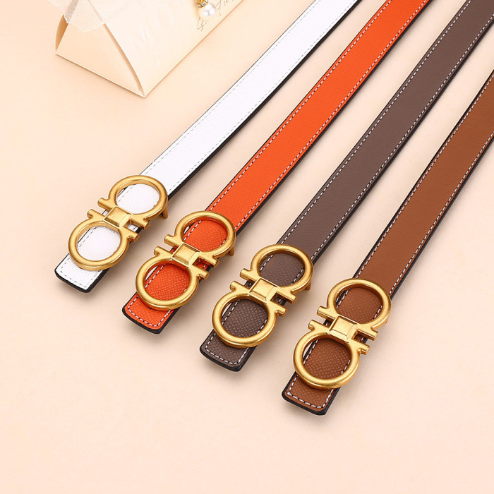 Versatile Decorat Leather Slide Buckle Belt Black for Suit Pants Business Casual
