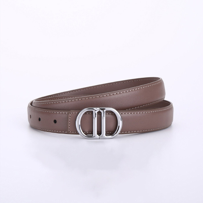 Fashion Versatile black Leather Belt for Skirts Pants Suits Business Casual elegant