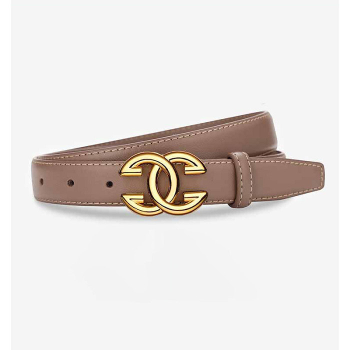 Black Fashionable Versatile Decorative Belt Elegant for Suits Business Casual