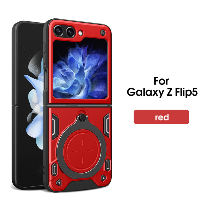 For Samsung Galaxy Z Flip 4 5 6 7 Fold 4 5 6 7 Phone Cover Folding Ring Bracket
