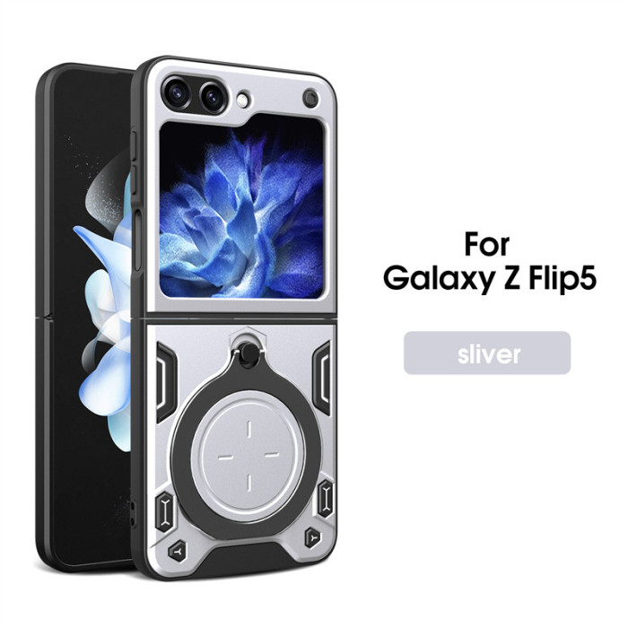 For Samsung Galaxy Z Flip 4 5 6 7 Fold 4 5 6 7 Phone Cover Folding Ring Bracket