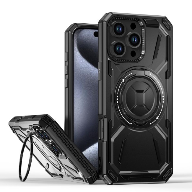 For iPhone 17 Air 17 Pro Max 16 15 14 13 12 11 XR 7 Phone Cover Magnetic Bracket