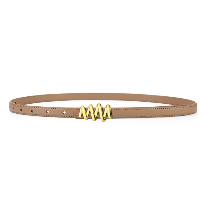 Leather Belt for Business Casual Versatile for Dresses Suits Trousersblack eleg