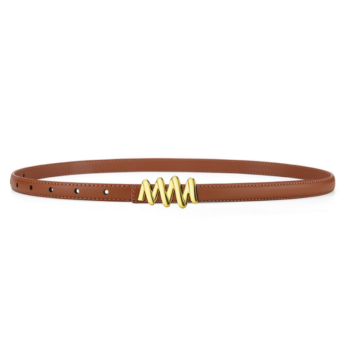 Leather Belt for Business Casual Versatile for Dresses Suits Trousersblack eleg