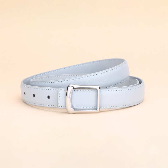 Trendy Fashion Versatile Leather Belt for Jeans Skirts Trousers Casual business