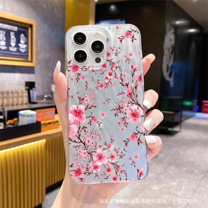 For iPhone 17 Air 17 Pro Max 16 15 14 13 12 11 XR 7 8 XS Phone Cover Pink Peach