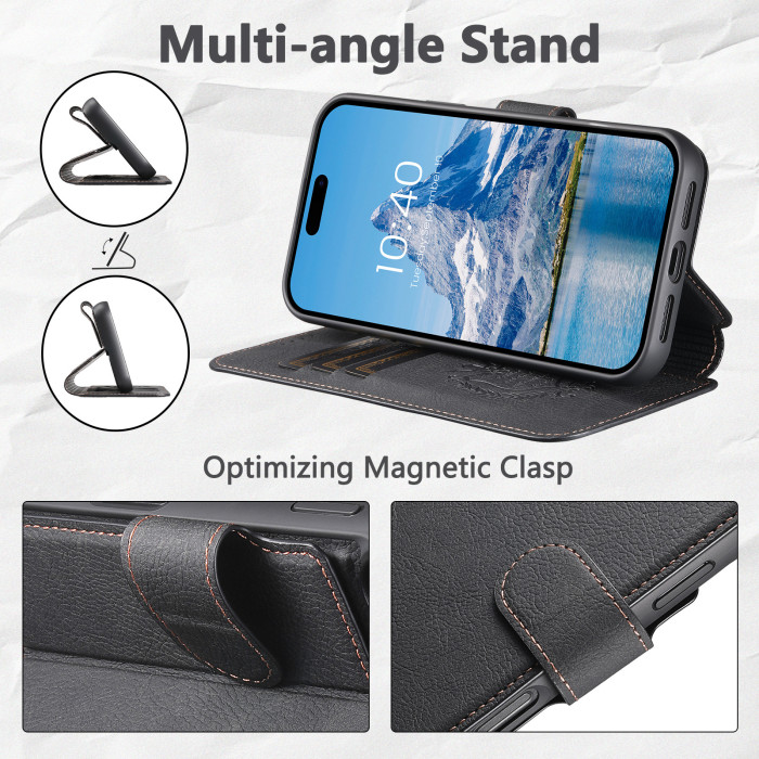 For iPhone 17 Air 17 Pro Max 16 15 14 13 Phone Cover 2in1 Wireless Charging Case