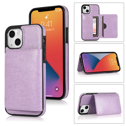 For iPhone 17 Air 17 Pro Max 16 15 14 13 12 XR 8 Phone Case Card Holder Leather