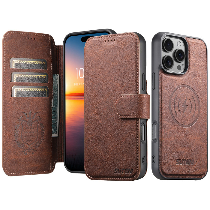For iPhone 17 Air 17 Pro Max 16 15 14 13 Phone Cover 2in1 Wireless Charging Case