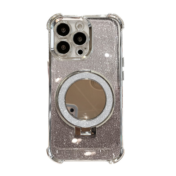 For Apple iPhone 17 Air 17 16 Pro Max 15 14 13 12 11 XR 7 8 XS Phone Case Mirror