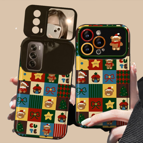 For Apple iPhone 17 Air 17 16 Pro Max 15 14 13 12 11 XR 7 8 Phone Case Christmas