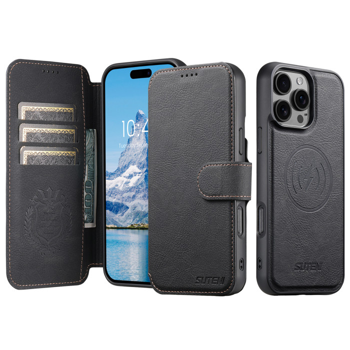 For iPhone 17 Air 17 Pro Max 16 15 14 13 Phone Cover 2in1 Wireless Charging Case