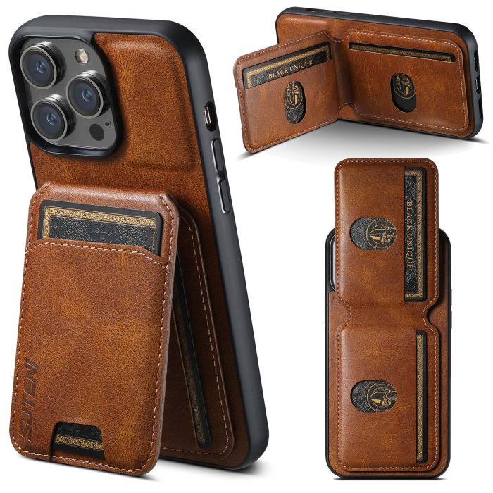 For iPhone 17 Air 17 Pro Max 16 15 14 13 12 XR XS Phone Cover Leather Wallet New