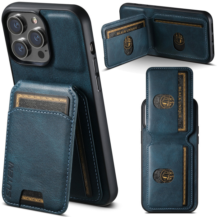 For iPhone 17 Air 17 Pro Max 16 15 14 13 12 XR XS Phone Cover Leather Wallet New