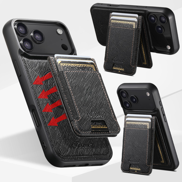2in1 For iPhone 17 Air 17 Pro Max 16 15 14 13 12 Phone Cover  Wireless Charging