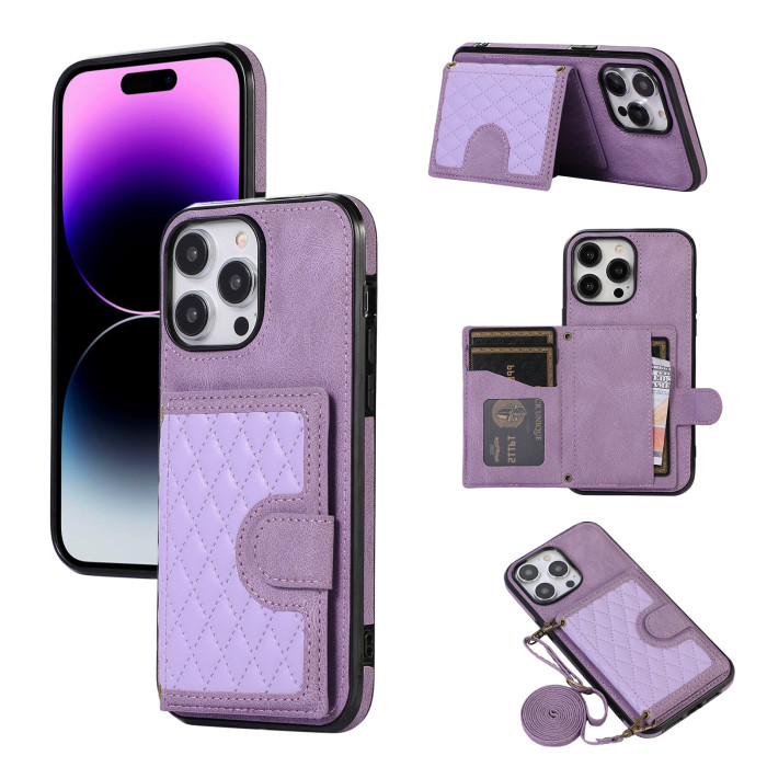 For iPhone 17 Air 17 Pro Max 16 15 14 13 12 XR XS 7 8 Phone Case Leather Wallet