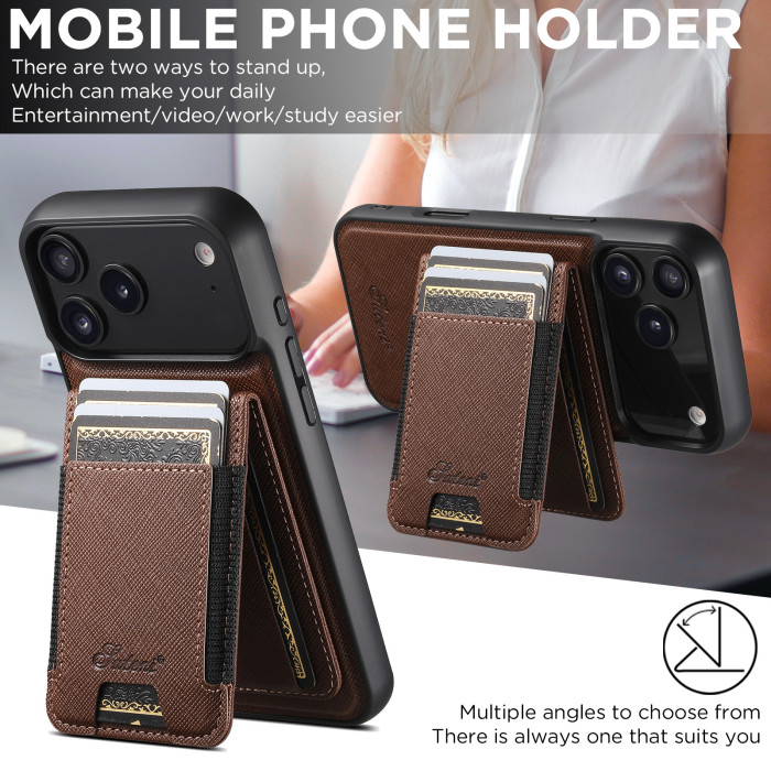 2in1 For iPhone 17 Air 17 Pro Max 16 15 14 13 12 Phone Cover  Wireless Charging