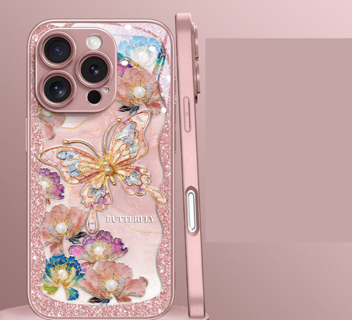 For iPhone 17 Air 17 Pro Max 16 15 14 13 12 XR XS 7 8 Phone Case Feather Yarn