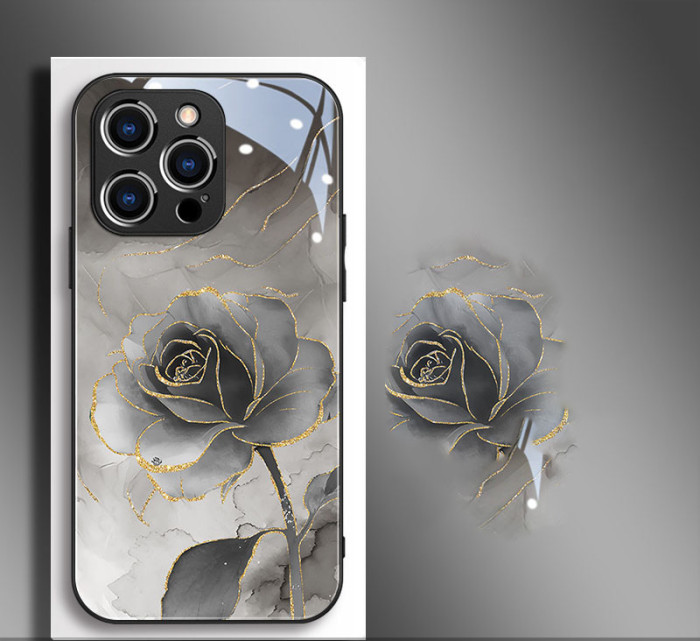 For iPhone 17 Air 17 Pro Max 16 15 14 13 12 XR XS 7 8 Phone Case Fashion Flower