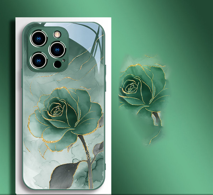 For iPhone 17 Air 17 Pro Max 16 15 14 13 12 XR XS 7 8 Phone Case Fashion Flower