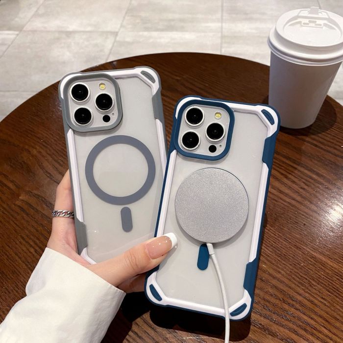 For iPhone 17 Air 17 Pro Max 16 15 14 13 12 11 Phone Case Gradient Magnetic New