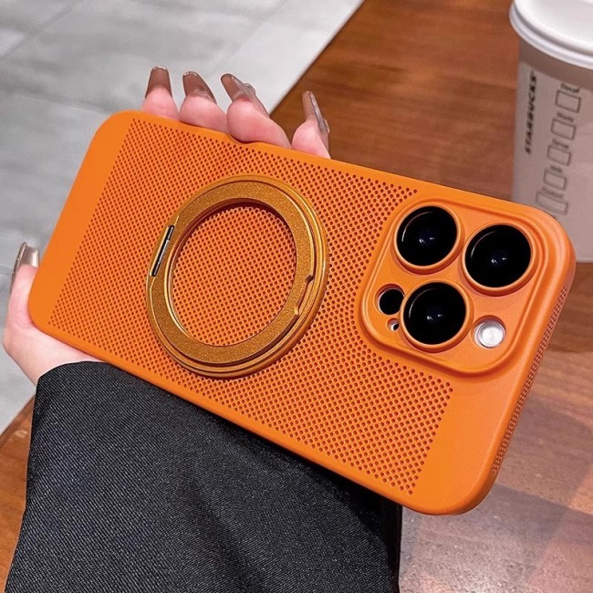 For iPhone 17 Air 17 Pro Max 16 15 14 13 12 11 Phone Cover Cooling Magnetic Case