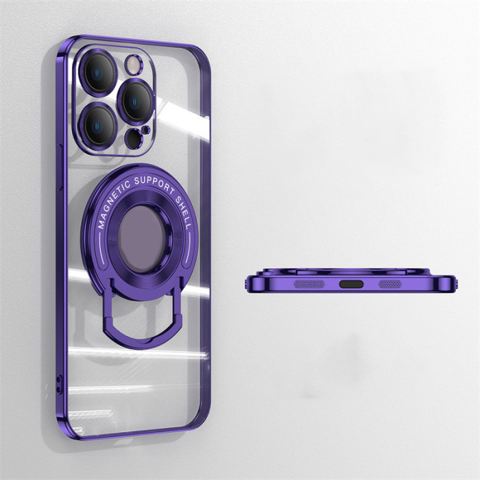 For iPhone 17 Air 17 Pro Max 16 15 14 13 12 11 Phone Cover Magnetic Rod Bracket