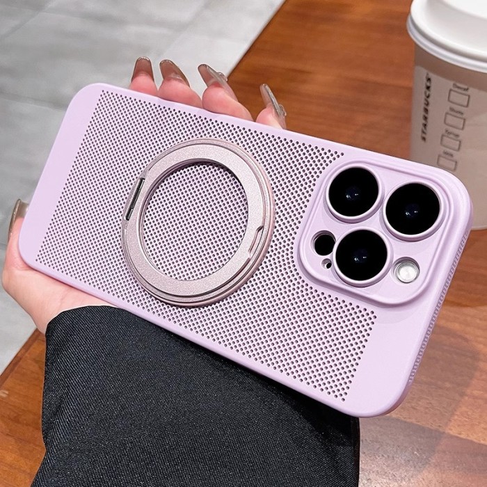 For iPhone 17 Air 17 Pro Max 16 15 14 13 12 11 Phone Cover Cooling Magnetic Case