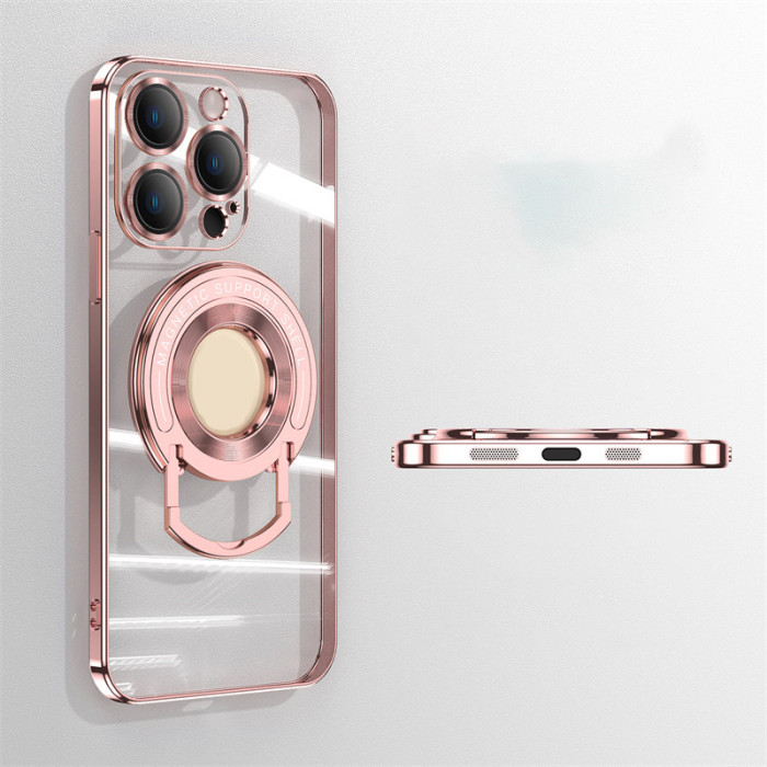 For iPhone 17 Air 17 Pro Max 16 15 14 13 12 11 Phone Cover Magnetic Rod Bracket