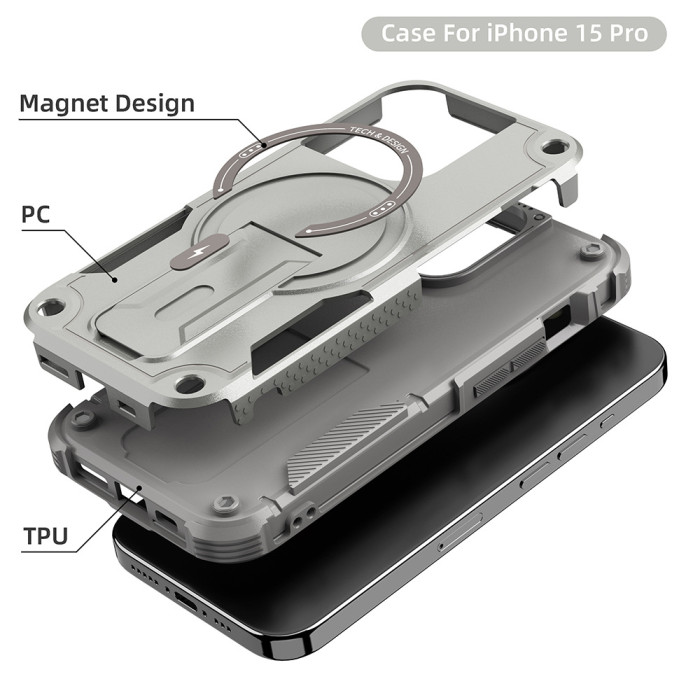 For iPhone 17 Air 17 Pro Max 16 15 14 13 12 XR XS 7 8 Phone Case Transparent Lens Bracket