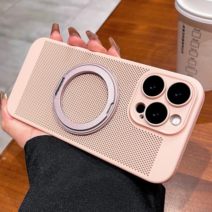 For iPhone 17 Air 17 Pro Max 16 15 14 13 12 11 Phone Cover Cooling Magnetic Case