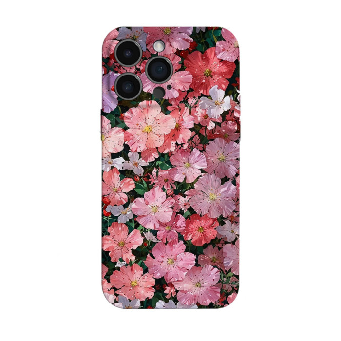For iPhone 17 Air 17 Pro Max 16 15 14 13 12 11 XR 7 8 XS Phone Cover Unique Rose Flower