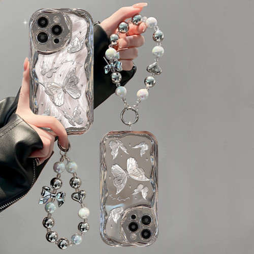 For Apple iPhone 17 Air 17 Pro Max 16 15 14 13 12 11 Phone Case Lanyard Bracelet Fashion Unique Phone protector