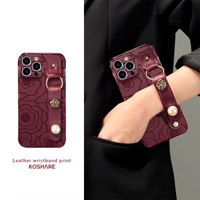 For Apple iPhone 17 Air 17 Pro Max 16 15 14 13 12 11 Phone Cover Wrist Strap New
