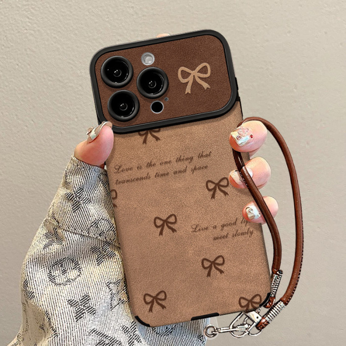 For Apple iPhone 17 Air 17 Pro Max 16 15 14 13 12 11 XR 7 8 XS Phone Case Shockproof Cover with Bracelet