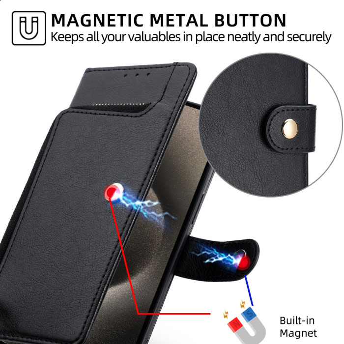 For Apple iPhone 17 Air 17 Pro Max 16 15 14 13 12 11 Leather Phone Cover Wallet card holder