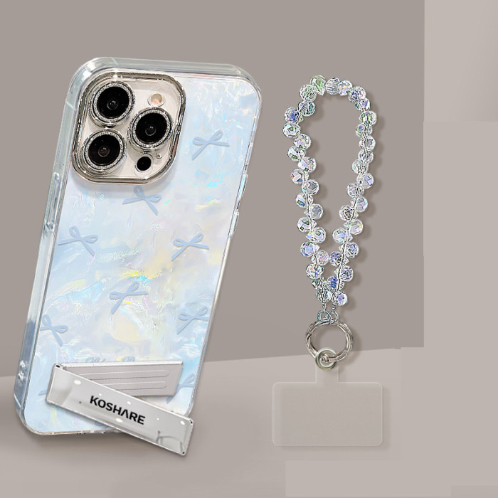 For Apple iPhone 17 Air 17 Pro Max 16 15 14 13 12 Phone Cover Bracket Bracelet