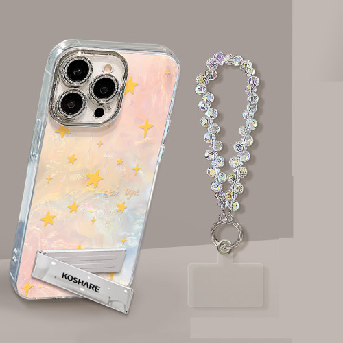 For Apple iPhone 17 Air 17 Pro Max 16 15 14 13 12 Phone Cover Bracket Bracelet