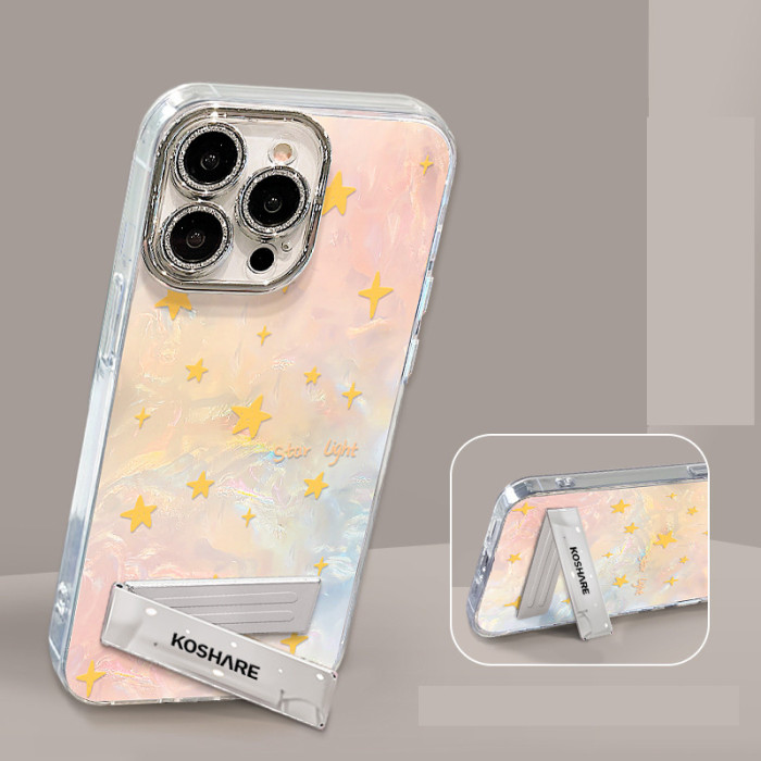 For Apple iPhone 17 Air 17 Pro Max 16 15 14 13 12 Phone Cover Bracket Bracelet