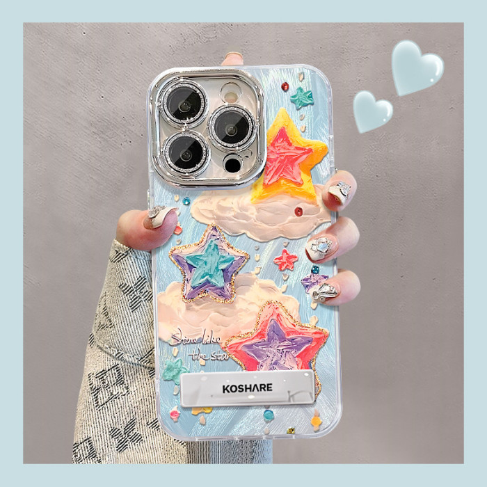 For Apple iPhone 17 Air 17 Pro Max 16 15 14 13 12 11 Phone Cover Starfish Bracelet
