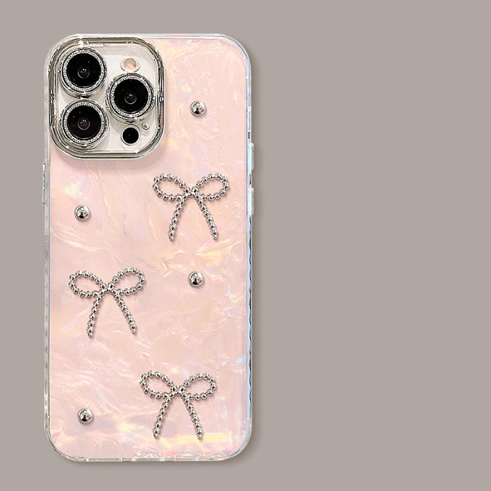 For Apple iPhone 17 Air 17 Pro Max 16 15 14 13 12 11 Phone Cover Bead Bracelet