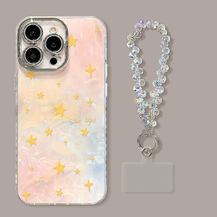 For Apple iPhone 17 Air 17 Pro Max 16 15 14 13 12 Phone Cover Bracket Bracelet